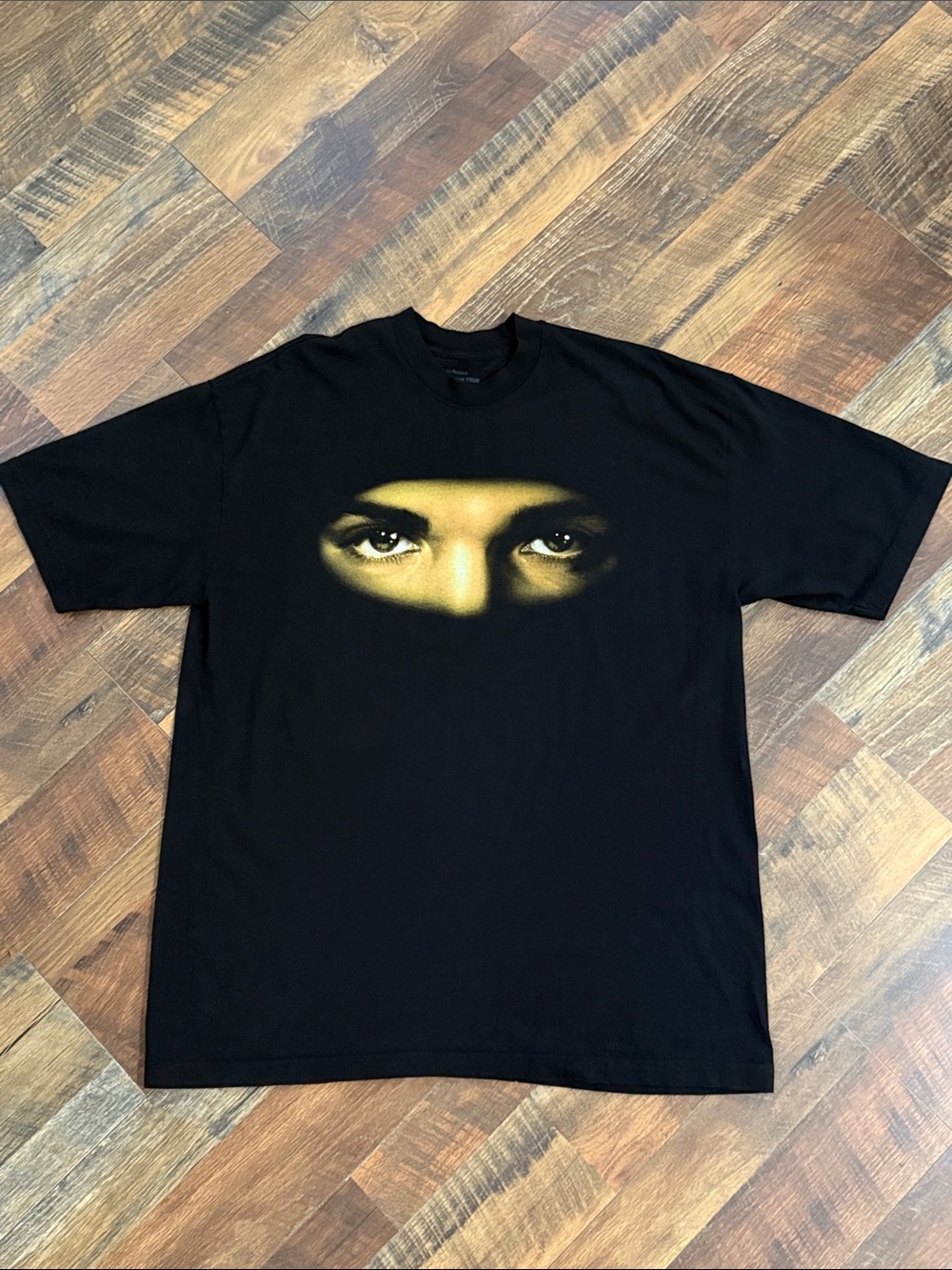Drake It’s All A Blur Tour 2023 Eyes Graphic T-Shirt XL Made in USA